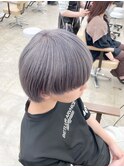 シルバーグレー/メンズハイトーンカラー/ケアブリーチ/名古屋