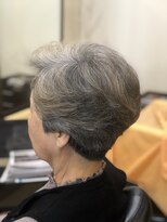 ヘアメイク サン(Hair Make Sun)&nbsp;60代70代80代お手入れ簡単パーマスタイル