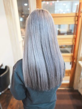 ボアップ 難波店(boappu) #インナーカラー#ブリーチ#髪質改善トリートメント