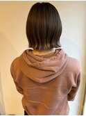 ぱつっとボブ