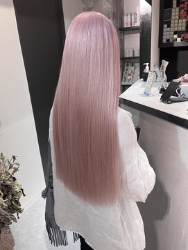 ペレ 栄店(PELE) イメチェン/ホワイトブロンド/外ハネボブ/美髪/栄