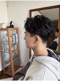 Men’s perm style