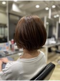 髪質改善カラー　トープグレージュ