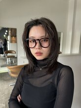 アムヘアー(A.M. hair)&nbsp;かきあげミディアムレイヤー