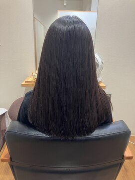 ラトヴァ 柏の葉美容室(latva) 髪質改善ストレート