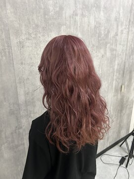 ディーボーイリタ 光の森(D-BOY Lita) ピンクベージュ/ふわふわウェーブ