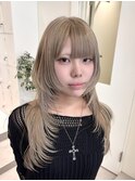 レイヤーカット/ロングウルフ/クラゲウルフ