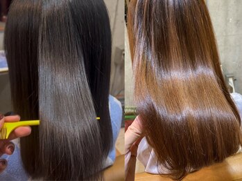 ヘア ルーナ バイ アプリーレ(hair lune by Aprire)の写真/蓄積されたダメージや、パサつくようになった髪に潤いを与え、コシのある美髪へ[エイジングケア/髪質改善]