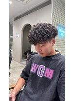 ダイアモンドリリー(Diamond Lily)&nbsp;メンズカット×パーマ×ブリーチ