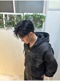 刈り上げ毛流れマッシュ　上窪　1/17
