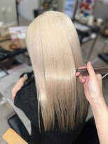 ラヴェスト バイ フレイス ウェル ブリーチ(LOVEST by frace well)&nbsp;抜きっぱなしブリーチ　ムラシャン仕上げ