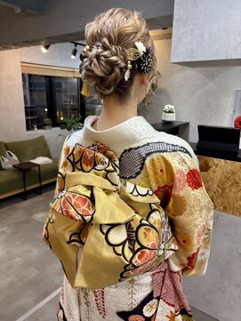 サニーサイドサロン(SUNNY SIDE SALON) 振袖andヘアアレンジ/たまプラーザ