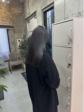 リボン(Libon) 髪質改善カラー×オリーブカラー