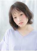 ぱっつん前髪エモージュ小顔ウルフカットt小山20代30代
