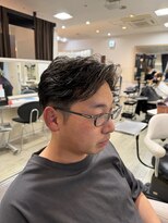 クレス 武蔵浦和店&nbsp;癖を活かしたかき上げセンターパート