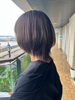 フィルム(FiLMs)&nbsp;透明感ダークブラウン/ショートウルフレイヤー