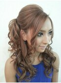 結婚式・パーティーおすすめハーフアップ♪