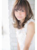 【canon】たっぷりレイヤーでくびれ♪大人可愛い本命セミディ