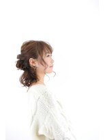 エムスラッシュ ストリートマーケット スマートサロン センター北(M.SLASH)&nbsp;ゆるふわサイドアップ