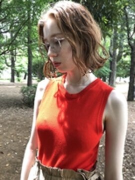 ヘアサロンエム 川越(HAIR SALON M) センターパート☆ボブ