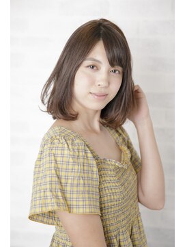 ルルディ バイ アフロディーテ銀座(luludi by APHRODITE) 20代30代40代50代/前髪/マチルダボブ/インナーグレージュ/銀座
