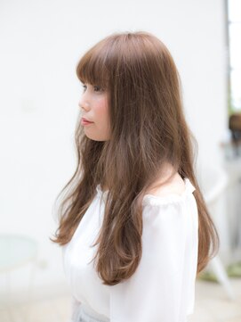 ラ ソール ヘア(La sol HAIR) 厚めバングゆるふわレディ