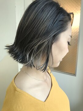 チクロヘアー(Ticro hair) ticro大石　インナーシルバー２