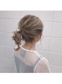 浴衣ヘアアレンジ♪三つ編みポニーテール[大宮/大宮駅]