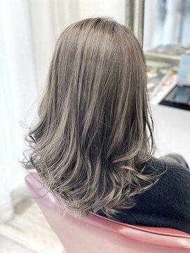ヘアーサロン イルア 北越谷(hair salon I'LUNA) ハイトーンハイライトグレージュ