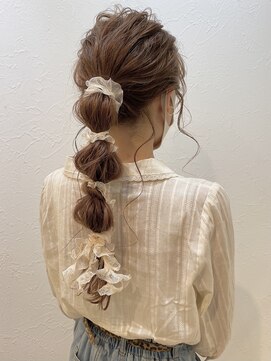 レンク(LENC) ヘアアレンジ×お呼ばれset×アリサ