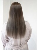 ロング×アッシュグレー