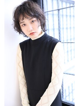 ノンダメージサロン ステラバイボヌール(Stella by Bonheur) パーマで楽チンウェーブウルフショート