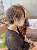 キレイめシルエットのすっきりショート