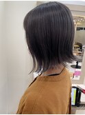 ラベンダーグレージュ　外ハネボブ ［Flicka・仙台］