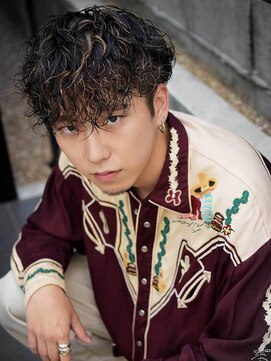 ビューティービースト 中目黒店(beauty:beast) スパイラルパーマ×メッシュカラー