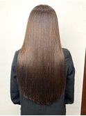 アイロンいらず!!髪質改善するとドライヤーのみモテ艶髪の完成♪
