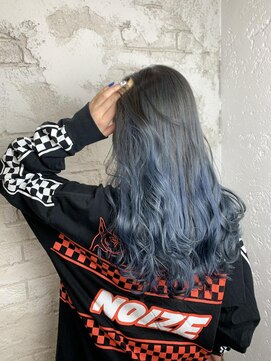 プライズ アイリス 池袋東口店(prize Iris) ブルーグラデーション10代20代12650円