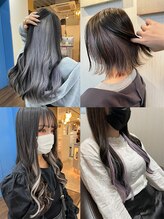 【お問い合わせ殺到中】透明感のあるヘアカラーや名古屋ではここでしかできないヘアスタイルも叶う！