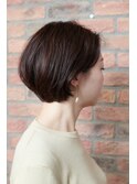 大人ショートボブ