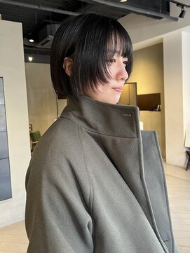 ヘアー アイス ルーチェ(HAIR ICI LUCE) コンパクトボブ　レイヤー/今枝