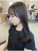 透明感オリーブ×レイヤー