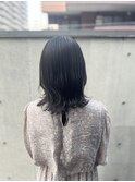 外はねくびれヘア