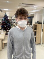 ケンジ 平塚ラスカ店(KENJE)&nbsp;スペインカール/メンズパーマ/フェードスタイル/平塚美容室