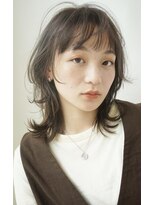 ウルフミニウルフ大人可愛いワンカール20代30代40代50代