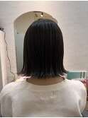 切りっぱなしボブ☆