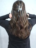 マリアナ(Mariana)&nbsp;ハイライトショートヘアレイヤーカットダブルカラー