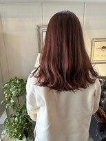 ヘアーデザイン リボン(hair design Ribon) ベージュピンクラベンダー