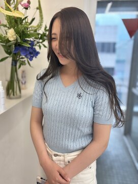 ミラーズ トーキョー(millors tokyo) オリーブブラウン/ 透明感カラー/ 似合わせ♪斜めバング