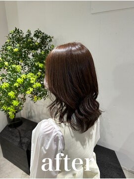 サルファ ヘアデザイン 名古屋 丸の内(S.ALPHA HAIR DESIGN) 【髪のパサつきや乾燥が気になる】保湿パックTR《before有り》