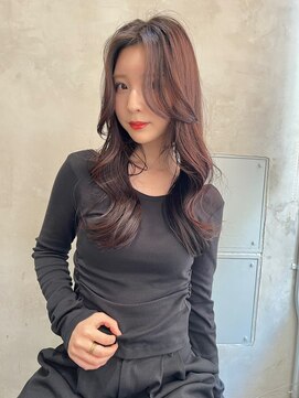 ロイド(Lloyd) 【Lloyd 大宮】ダークブラウン×韓国風くびれ巻き